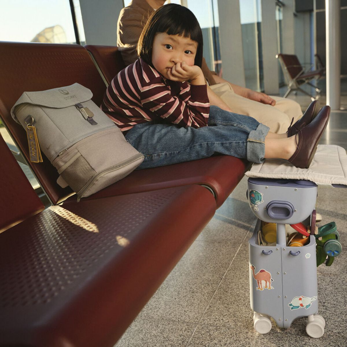 Stokke JetKids BackPack - Arctic Blue - Designed for Active Families