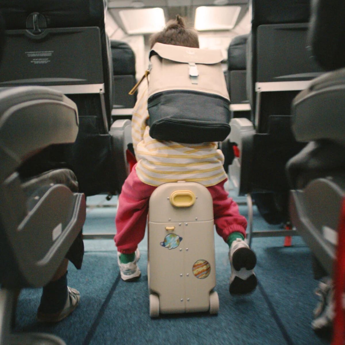 Stokke JetKids BedBox - Midnight Grey - Travel, Ride & Rest in One