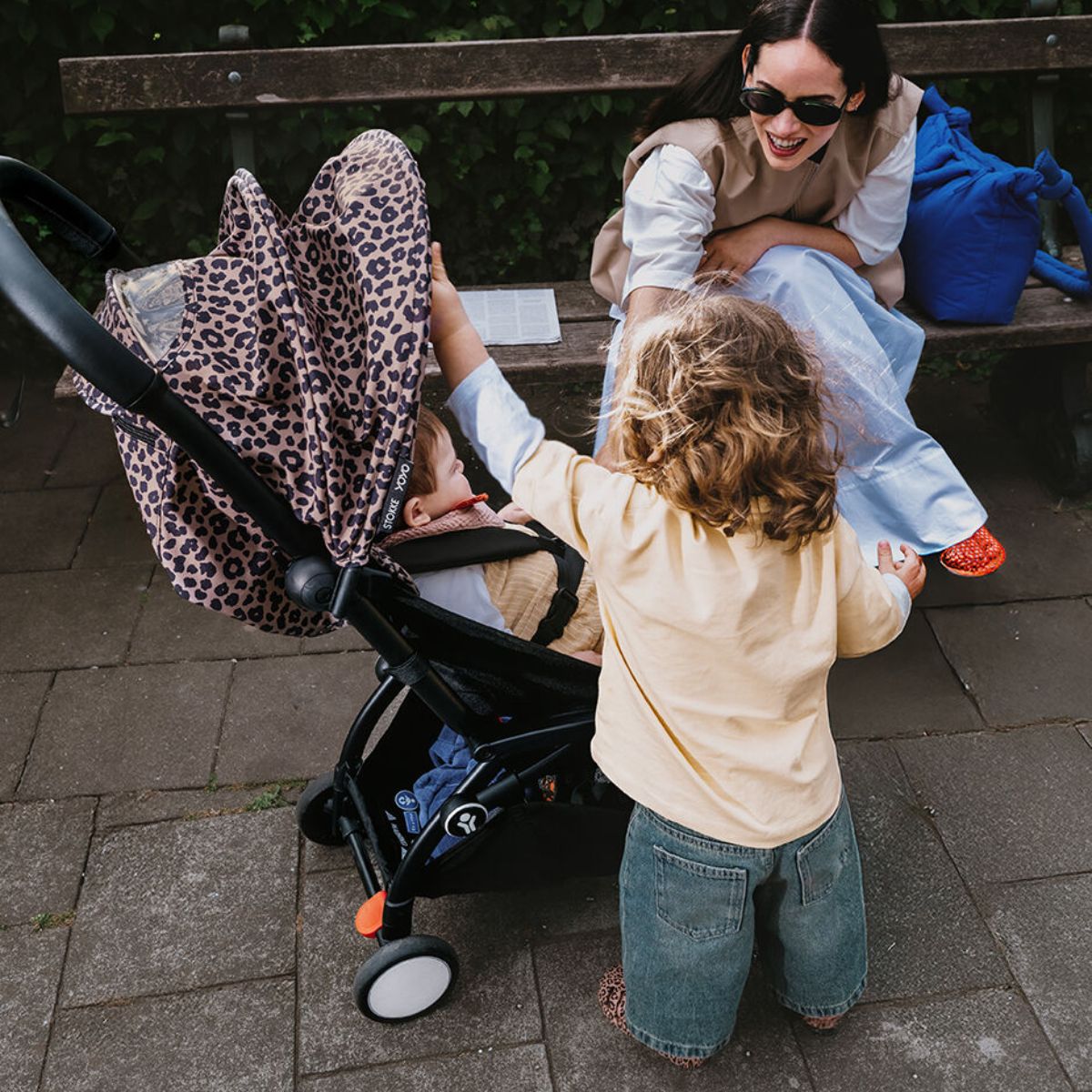 Stokke YOYO³ 6+ Color Pack - Leopard - Enhanced Sun Protection