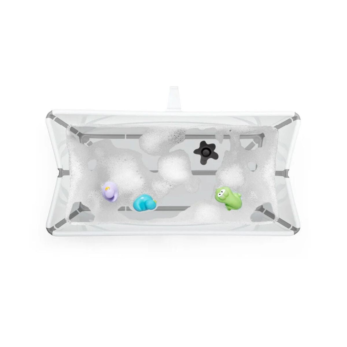 Stokke Flexi Bath X-Large Bundle - White - Extra Space for Growing Families
